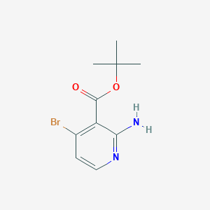 Tert-butyl 2-amino-4-bromopyridine-3-carboxylate