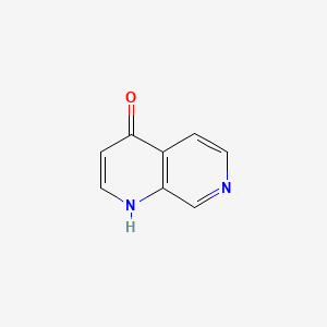 molecular formula C8H6N2O B7949870 1H-1,7-naphthyridin-4-one CAS No. 53454-31-2