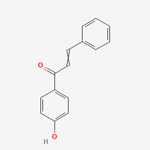 molecular formula C15H12O2 B7949884 1-(4-Hydroxyphenyl)-3-phenylprop-2-en-1-one 