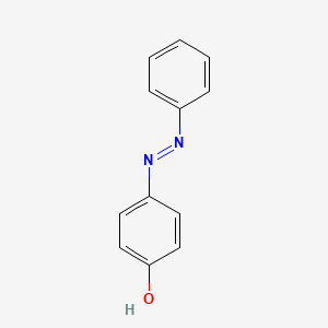 molecular formula C12H10N2O B7949890 4-Hydroxyazobenzene CAS No. 20714-70-9