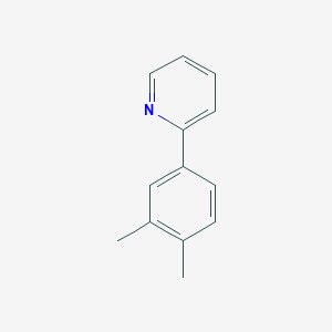 molecular formula C13H13N B7950137 2-(3,4-Dimethylphenyl)pyridine 