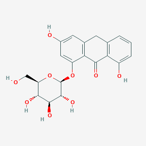 molecular formula C20H20O9 B7950314 大黄素-1-O--D-葡萄糖苷 