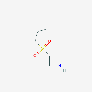 3-[(2-Methylpropyl)sulfonyl]azetidine