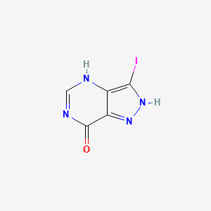 molecular formula C5H3IN4O B7950443 CID 10378006 