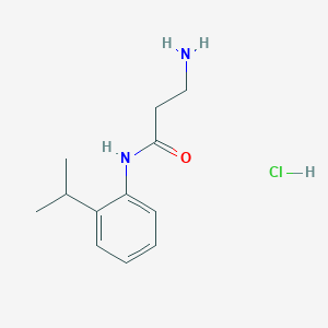 3-amino-N-(2-isopropylphenyl)propanamide hydrochloride