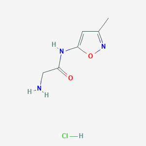 2-amino-N-(3-methylisoxazol-5-yl)acetamide hydrochloride