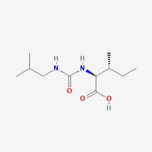 molecular formula C11H22N2O3 B7950664 (2S,3R)-2-(3-isobutylureido)-3-methylpentanoic acid 