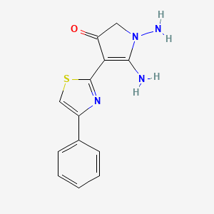 molecular formula C13H12N4OS B7950791 CID 75465423 