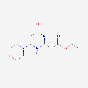 molecular formula C12H17N3O4 B7950810 CID 49854860 