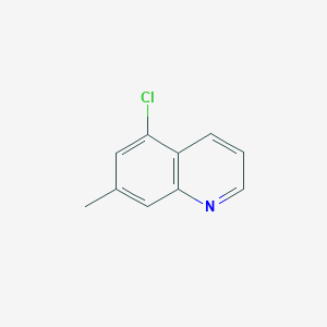 molecular formula C10H8ClN B7950834 5-Chloro-7-methylquinoline 