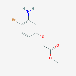 Methyl 2-(3-amino-4-bromophenoxy)acetate