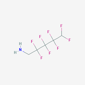 molecular formula C5H5F8N B7950981 2,2,3,3,4,4,5,5-Octafluoropentan-1-amine CAS No. 376-64-7