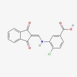molecular formula C17H10ClNO4 B7951291 CID 5110176 