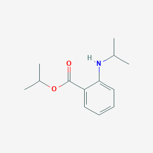 molecular formula C13H19NO2 B7951322 Benzoic acid, 2-isopropylamino-, isopropyl ester 