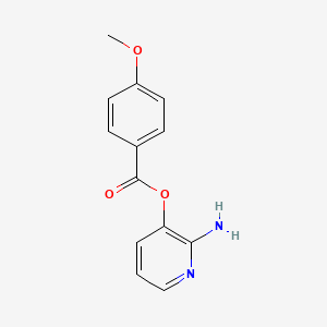 2-Aminopyridin-3-yl 4-methoxybenzoate
