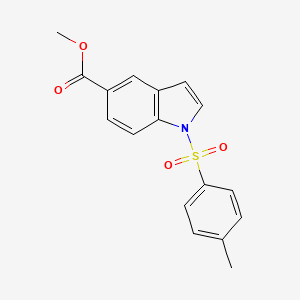 molecular formula C17H15NO4S B7951401 methyl 1-tosyl-1H-indole-5-carboxylate 