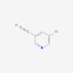 molecular formula C7H4BrN B079517 3-溴-5-乙炔基吡啶 CAS No. 866683-52-5