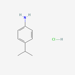 molecular formula C9H14ClN B7951740 盐酸枯茗碱 CAS No. 5892-70-6