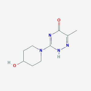 molecular formula C9H14N4O2 B7951799 CID 75465216 