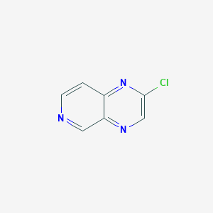 molecular formula C7H4ClN3 B7951900 2-Chloropyrido[3,4-b]pyrazine 