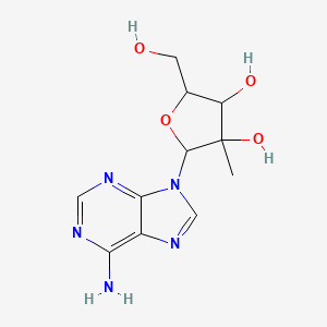 molecular formula C11H15N5O4 B7951919 2-[(2-Methoxybenzoyl)amino]-4-(methylthio)butanoicacid 