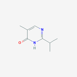 molecular formula C8H12N2O B7952057 5-Methyl-2-(propan-2-yl)pyrimidin-4-ol 