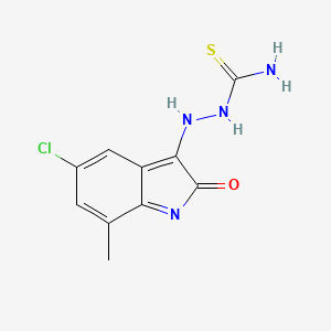molecular formula C10H9ClN4OS B7952086 CID 44345015 