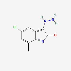 molecular formula C9H8ClN3O B7952095 CID 69549886 