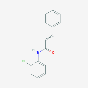 molecular formula C15H12ClNO B7952127 N-(2-chloro-phenyl)-3-phenylacrylamide 