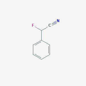 molecular formula C8H6FN B7952154 2-Fluoro-2-phenylacetonitrile 