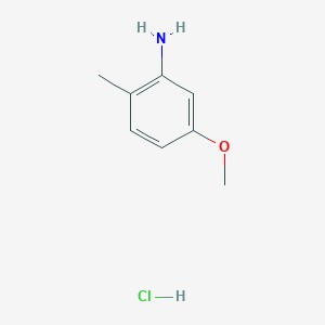molecular formula C8H12ClNO B7952341 5-Methoxy-2-methylaniline hydrochloride 