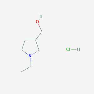 3-Pyrrolidinemethanol, 1-ethyl-, hydrochloride