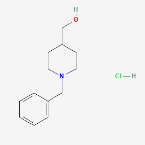 molecular formula C13H20ClNO B7953471 (1-Benzylpiperidin-4-YL)methanol hydrochloride 