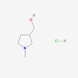 molecular formula C6H14ClNO B7953504 (1-Methylpyrrolidin-3-yl)methanol hydrochloride 