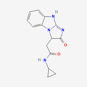 molecular formula C14H14N4O2 B7953634 CID 71668697 