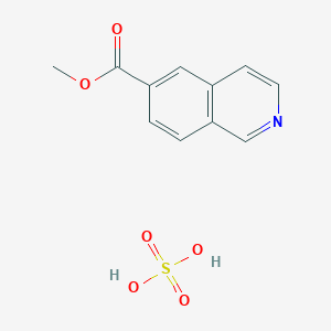 Sulfuric acid methyl isoquinoline-6-carboxylate