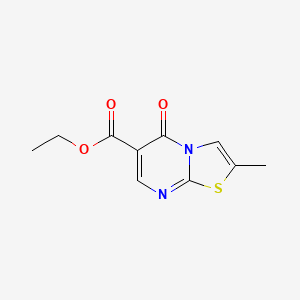 molecular formula C10H10N2O3S B7953875 Ethyl 2-methyl-5-oxo-5H-[1,3]thiazolo[3,2-a]pyrimidine-6-carboxylate 