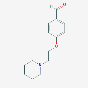 B079539 4-(2-(Piperidin-1-yl)ethoxy)benzaldehyde CAS No. 26815-04-3