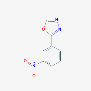 B079540 2-(3-Nitrophenyl)-1,3,4-oxadiazole CAS No. 5565-72-0