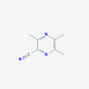 molecular formula C8H9N3 B7954365 Trimethylpyrazine-2-carbonitrile 