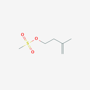 molecular formula C6H12O3S B7954380 3-Methylbut-3-en-1-yl methanesulfonate 