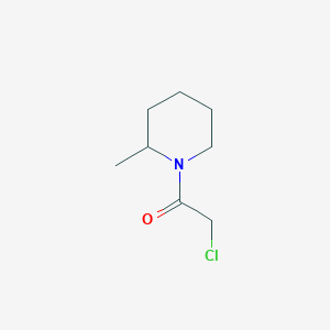 molecular formula C8H14ClNO B079544 1-(Chloroacetyl)-2-methylpiperidine CAS No. 4593-18-4