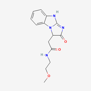 molecular formula C14H16N4O3 B7954537 CID 71668696 