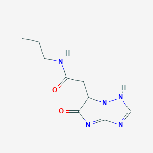 molecular formula C9H13N5O2 B7954540 CID 71668683 