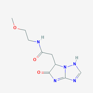molecular formula C9H13N5O3 B7954547 CID 71668684 
