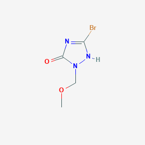 molecular formula C4H6BrN3O2 B7954562 CID 75485587 