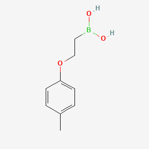 molecular formula C9H13BO3 B7954645 [2-(4-Methylphenoxy)ethyl]boronic acid 