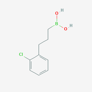 [3-(2-Chlorophenyl)propyl]boronic acid