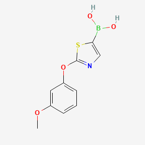 [2-(3-Methoxyphenoxy)-1,3-thiazol-5-yl]boronic acid