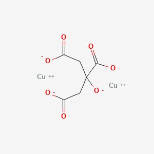 molecular formula C6H4Cu2O7 B7955506 柠檬酸铜 
